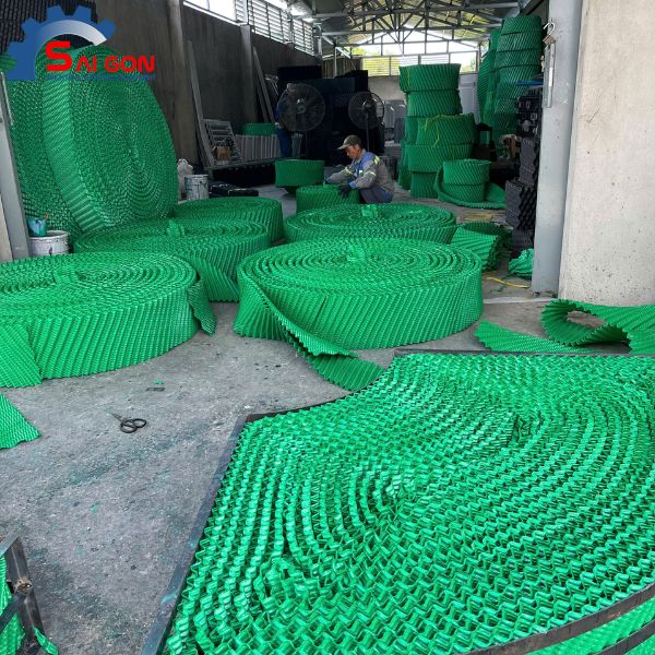 LInh kiện tháp giải nhiệt: Tấm tản nhiệt dạng tròn