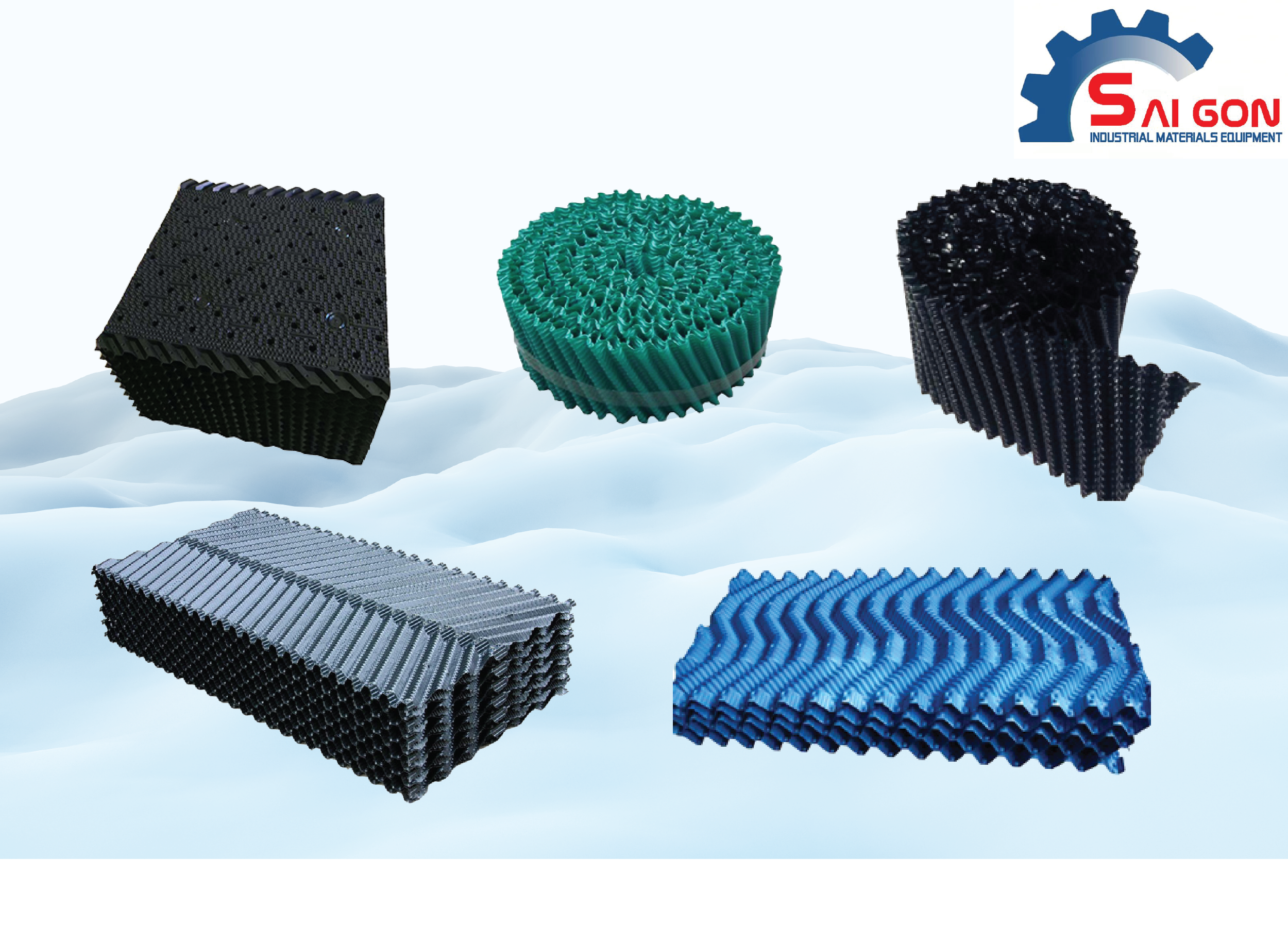 Cách chọn mua tấm tản nhiệt PVC cho tháp giải nhiệt nước