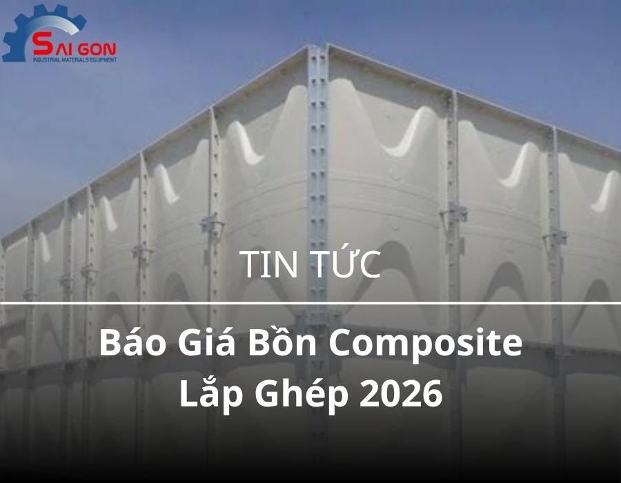 báo giá bồn composite lắp ghép