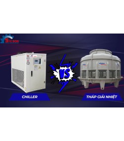 Phân biệt Chiller làm lạnh nước và tháp giải nhiệt