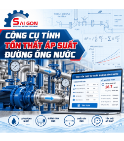 Công Cụ Tính Tổn Thất Áp Suất Đường Ống Nước