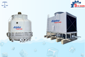 So sánh tháp giải nhiệt tròn và tháp giải nhiệt vuông