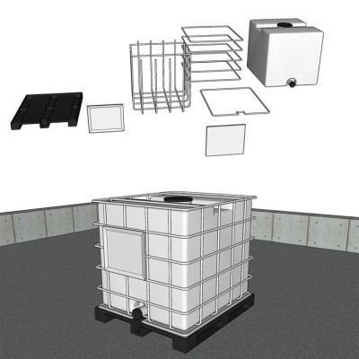 Cấu tạo bồn composite lắp ghép  từ chuyên gia
