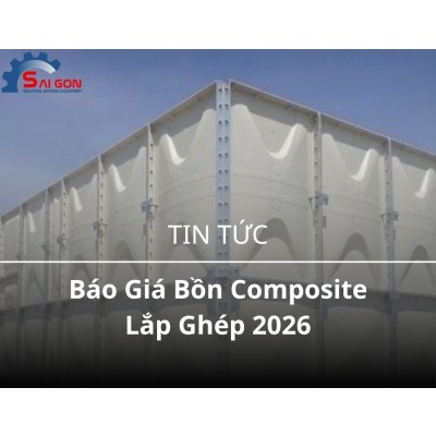 báo giá bồn composite lắp ghép