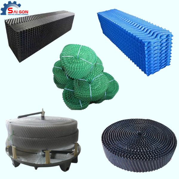 tấm tản nhiệt pvc cho tháp giải nhiệt thiết bị công nghiệp sài gòn