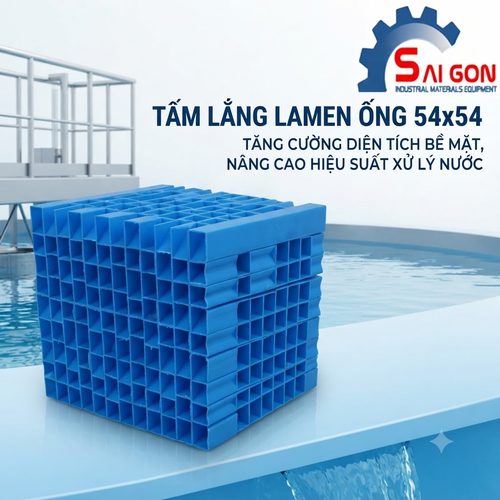 Tấm lắng lamen ống 54x54 thiết bị công nghiệp sài gòn 01