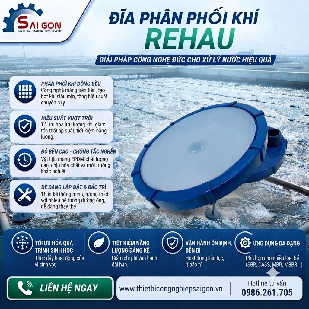 Đĩa phân phối Rehau xuất xứ Đức