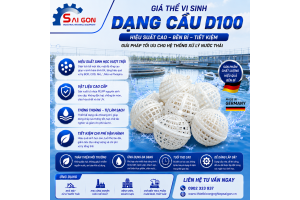 giá thể vi sinh dạng cầu