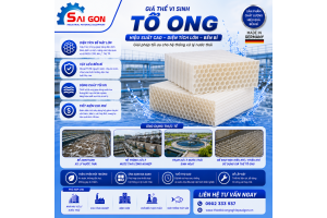 giá thể vi sinh tổ ong