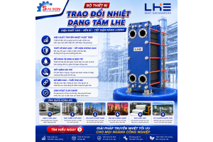 Thiết bị trao đổi nhiệt dạng tấm lHE