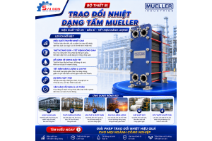 Thiết bị trao đổi nhiệt dạng tấm Mueller
