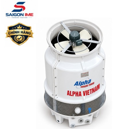 tháp giải nhiệt alpha 10RT loại tròn chính hãng tại thiết bị công nghiệp sài gòn