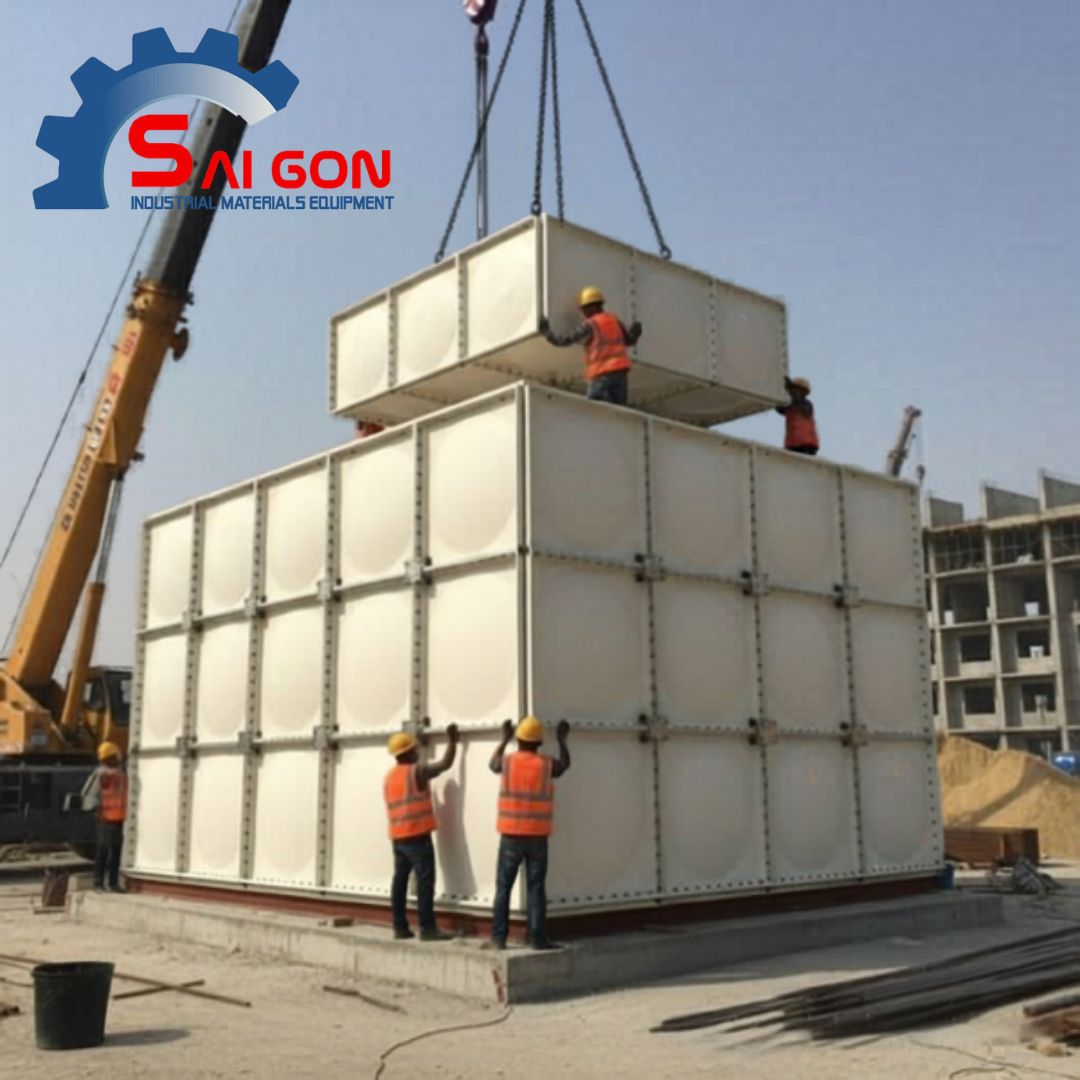 Bồn composite lắp gh&eacute;p