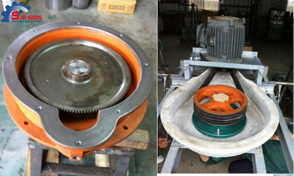 Cấu tạo của hộp giảm tốc th&aacute;p giải nhiệt