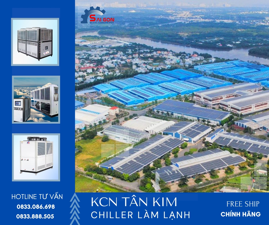 Hệ thống Chiller tại KCN Tân Kim