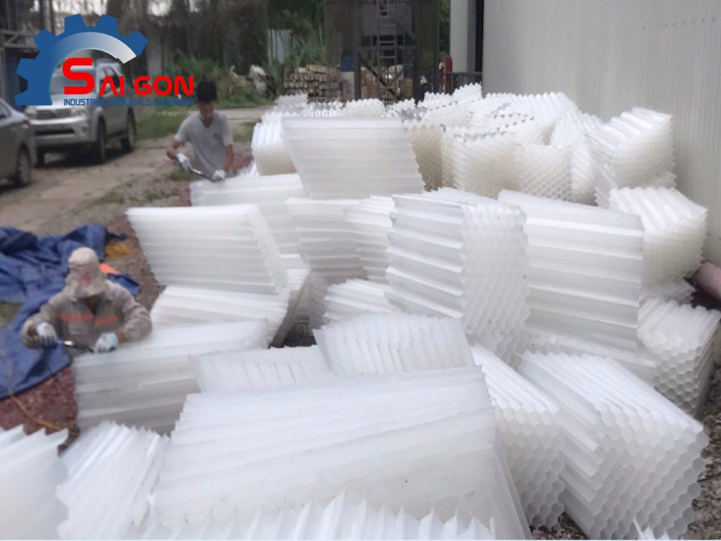 Tấm lắng Lamen hỗ trợ n&acirc;ng c&ocirc;ng suất trạm nước cấp hiện hữu