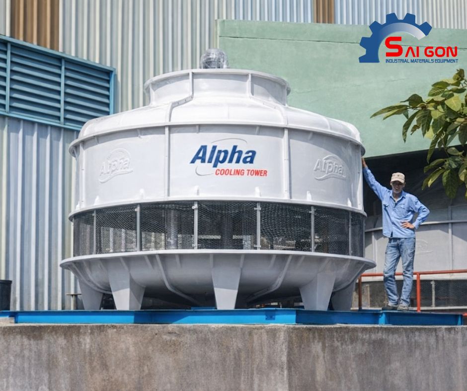 Dự &aacute;n Th&aacute;p giải nhiệt tại B&igrave;nh Dương