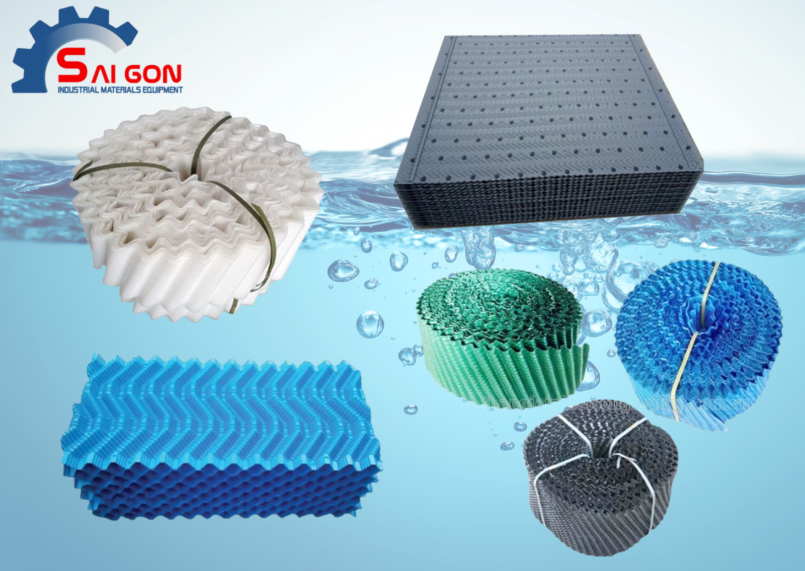 Tấm tản nhiệt cho Th&aacute;p giải nhiệt