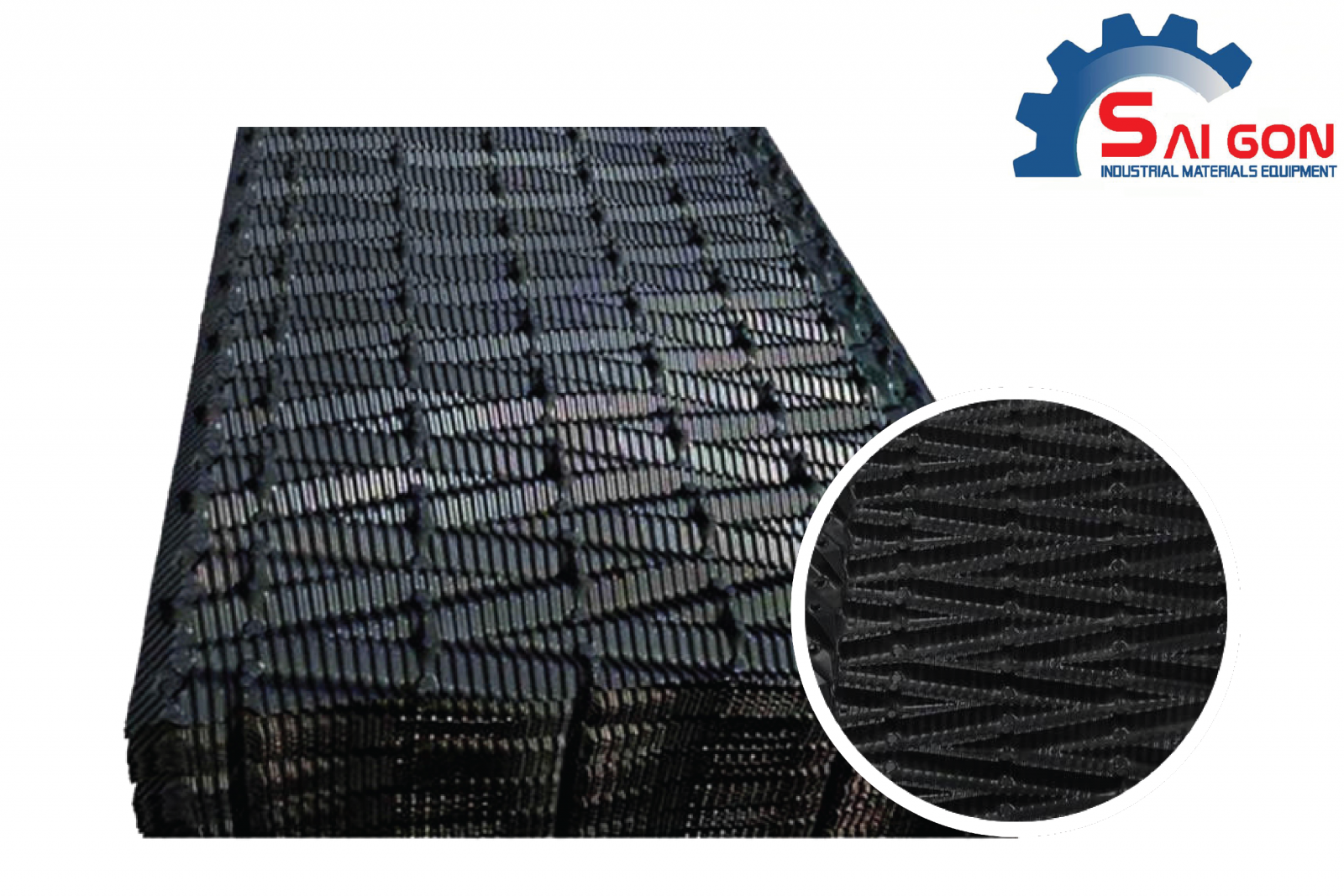 Tấm tản nhiệt Kuken có nhiều nếp gấp giúp tăng thời gian và diện tích tiếp xúc giữa không khí - nước