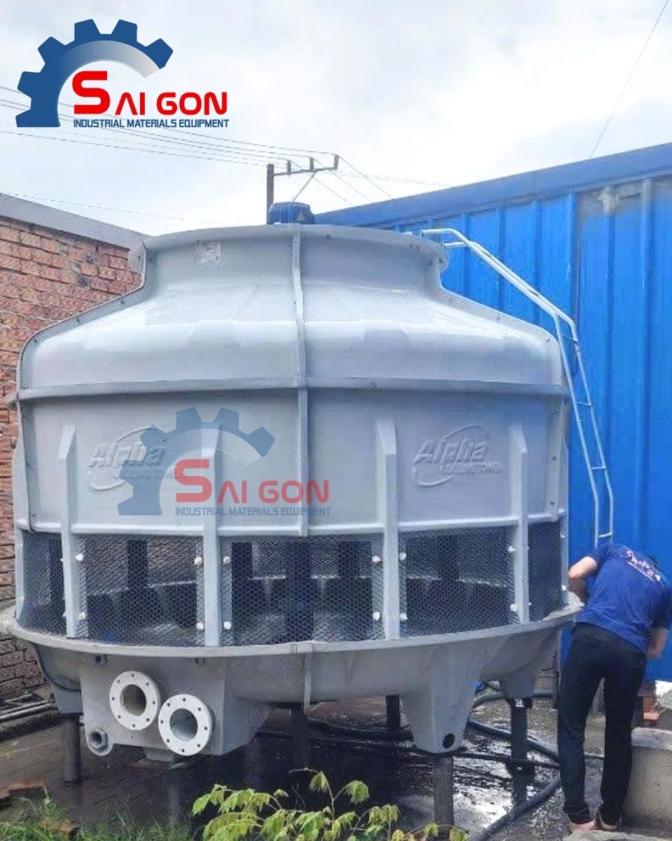 Th&aacute;p giải nhiệt Alpha 125RT thực tế