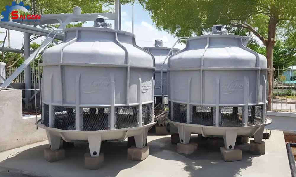 Tháp giải nhiệt chính hãng, giao hàng toàn quốc