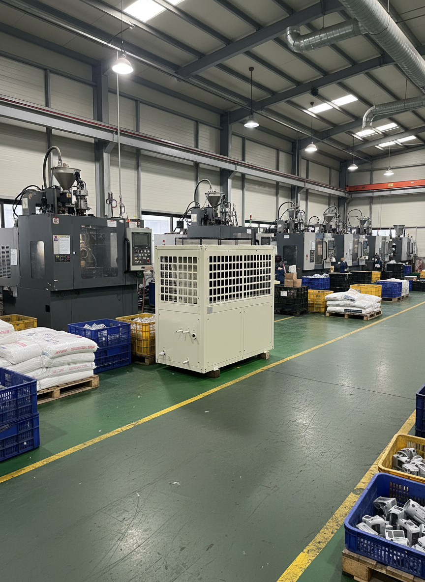 Bảo hành bảo trì Chiller cho nhà máy ép nhựa