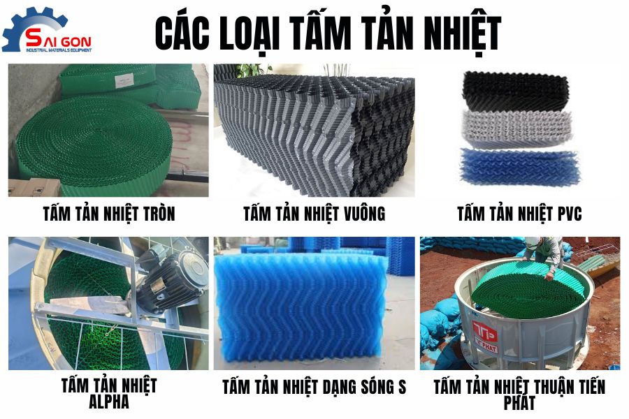 6 loại tấm tản nhiệt th&aacute;p giải nhiệt được d&ugrave;ng phổ biến