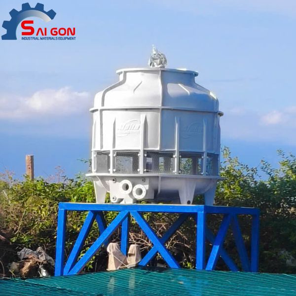 Hình ảnh về dự án thi công lắp đặt tháp giải nhiệt Alpha 80RT