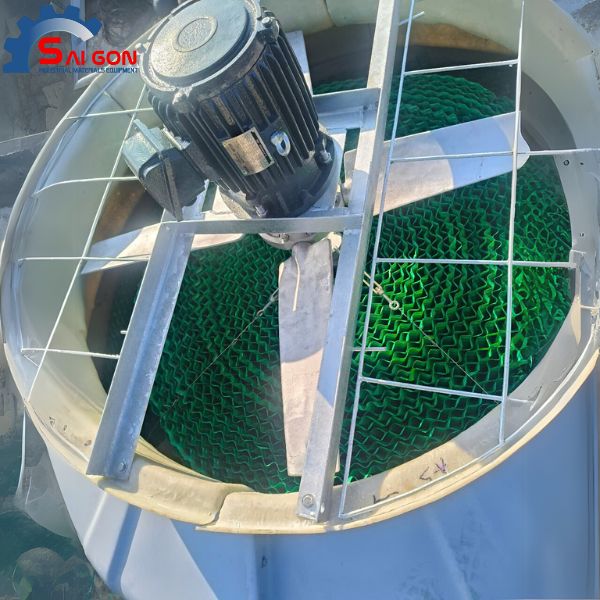 Hình ảnh về dự án thi công lắp đặt tháp giải nhiệt Alpha 80RT