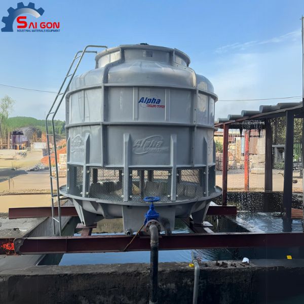 H&igrave;nh ảnh th&aacute;p giải nhiệt hai th&acirc;n 100RT lắp đặt tại Đồng Nai