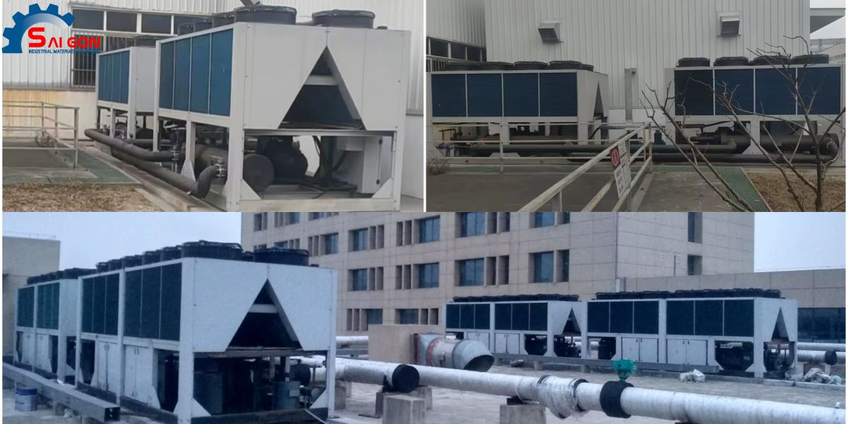 Dự &aacute;n lắp đặt m&aacute;y Chiller cho c&aacute;c cơ sở c&ocirc;ng nghiệp