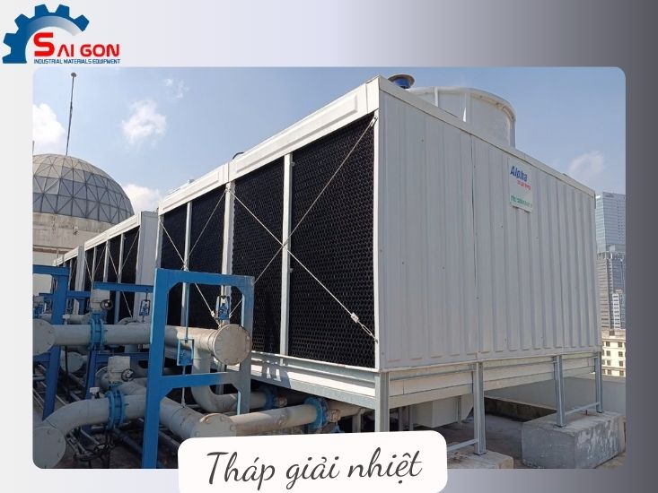 Th&aacute;p giải nhiệt được ho&agrave;n th&agrave;nh