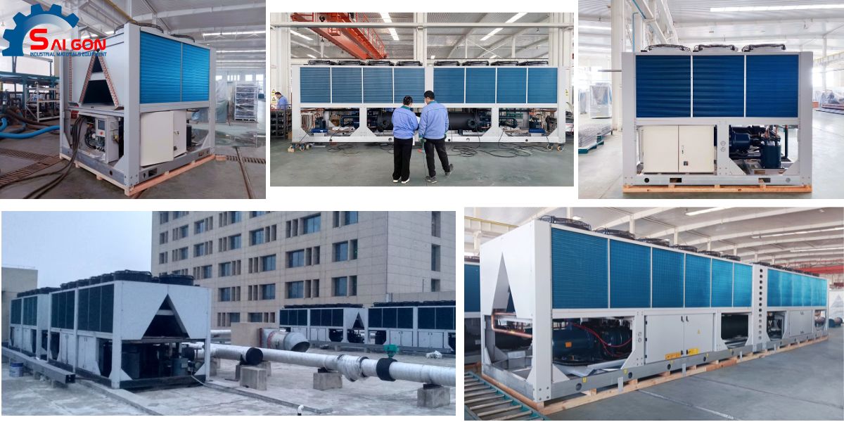 Ứng dụng của m&aacute;y Chiller l&agrave;m lạnh nước