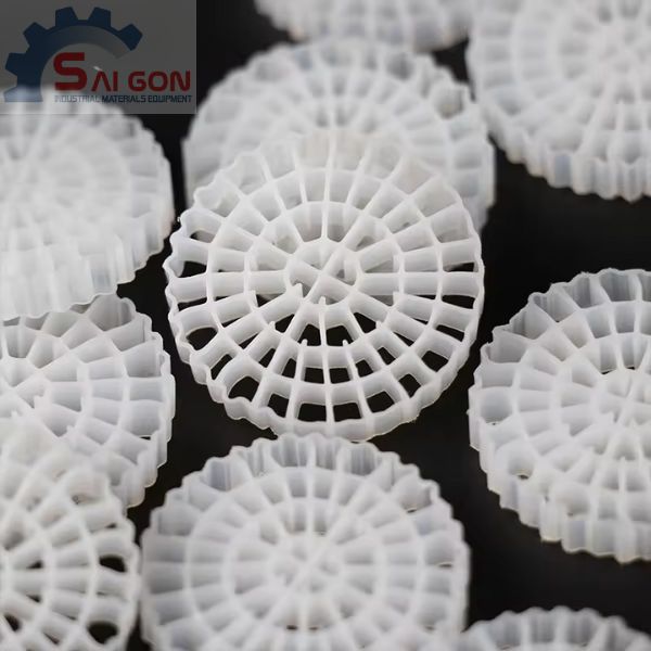 H&igrave;nh ảnh gi&aacute; thể vi sinh MBBR PE10