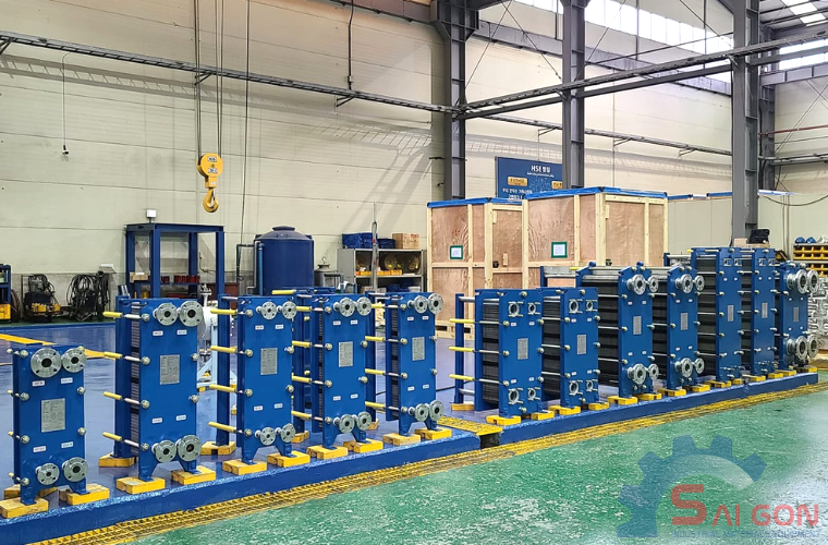 Thiết bị trao đổi nhiệt dạng tấm DHP Korea