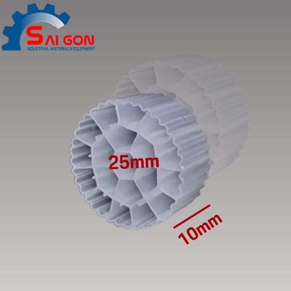 Th&ocirc;ng số của gi&aacute; thể vi sinh MBBR PE05