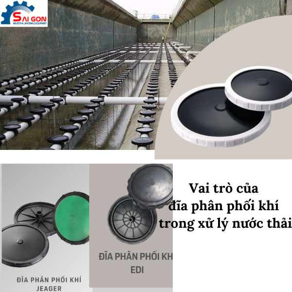 Vai tr&ograve; của đĩa ph&acirc;n phối kh&iacute; trong xử l&yacute; nước thải