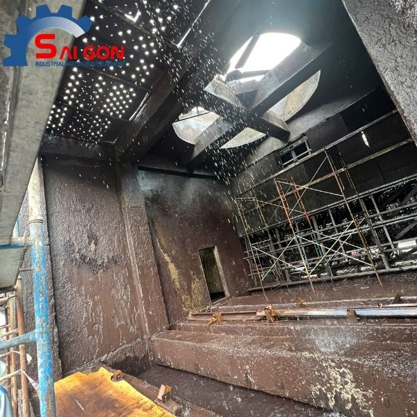 Sự cố th&aacute;p giải nhiệt