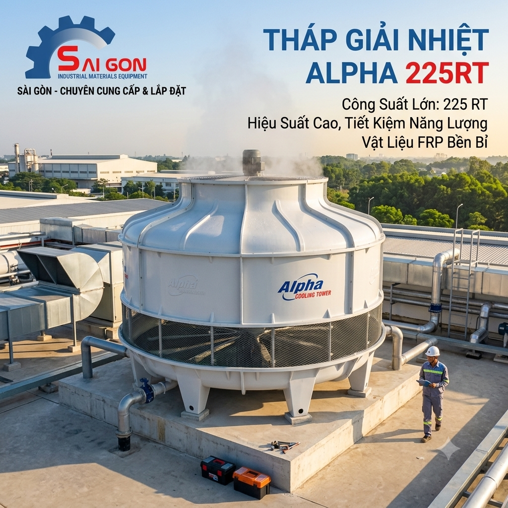 th&aacute;p giải nhiệt alpha 225rt